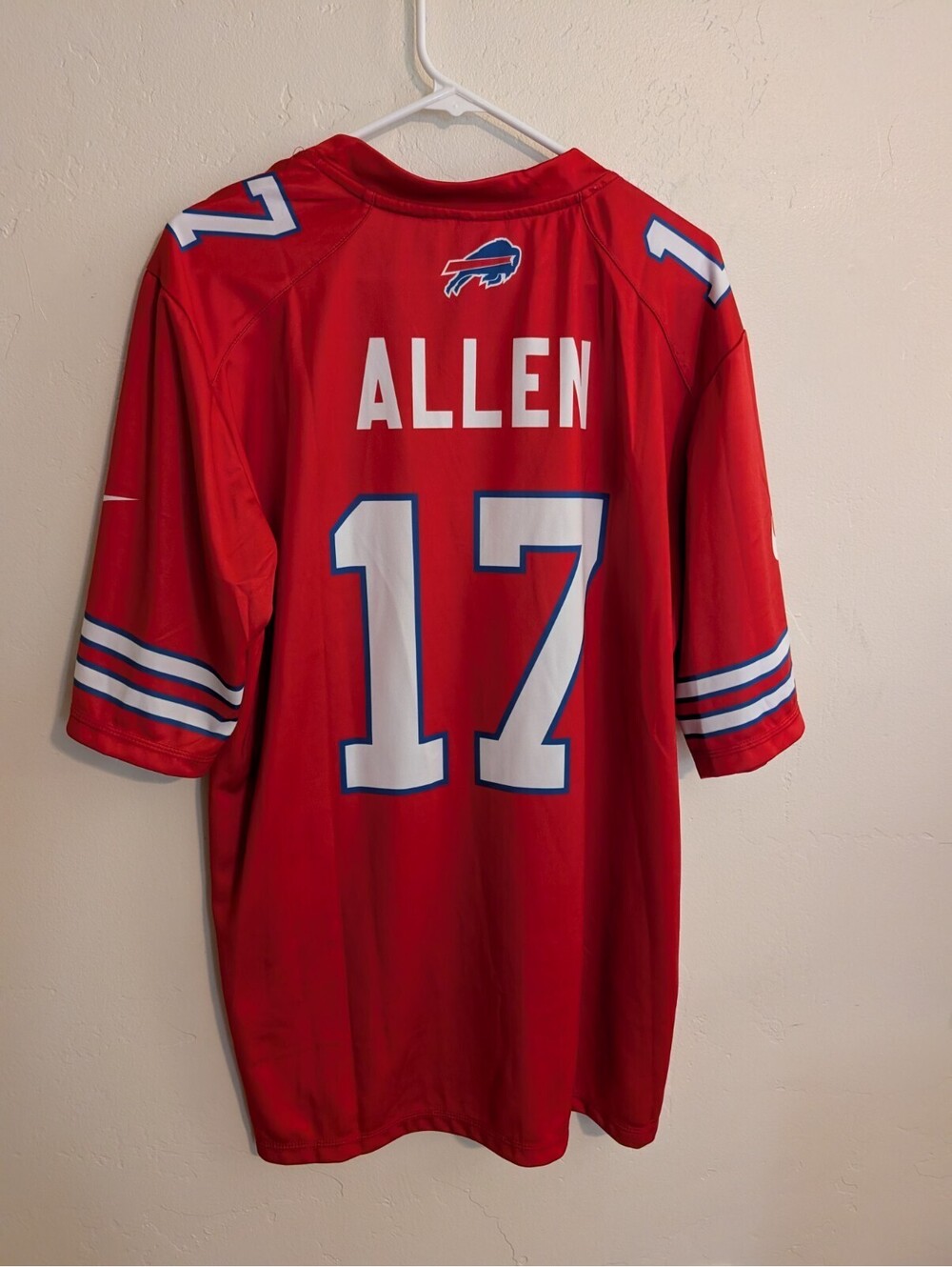 Nike Josh Allen Buffalo Bills Jersey #17 Red NFL Game 3XL XXL Bills Mafia - Picture 7 of 9